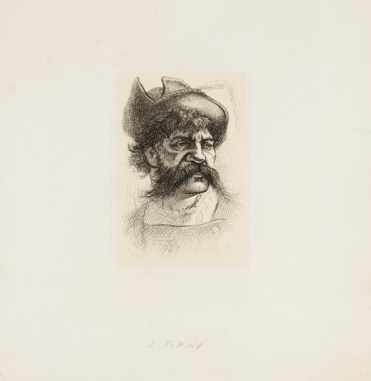 Un viking - Thomas Nast