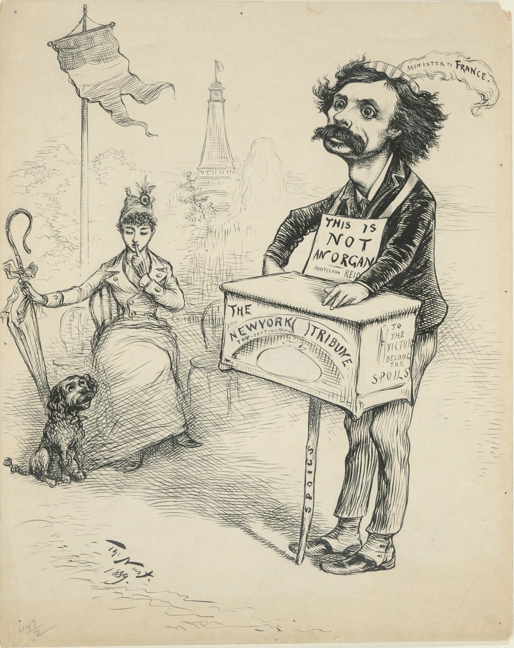 Aux vainqueurs appartiennent les dépouilles - Thomas Nast