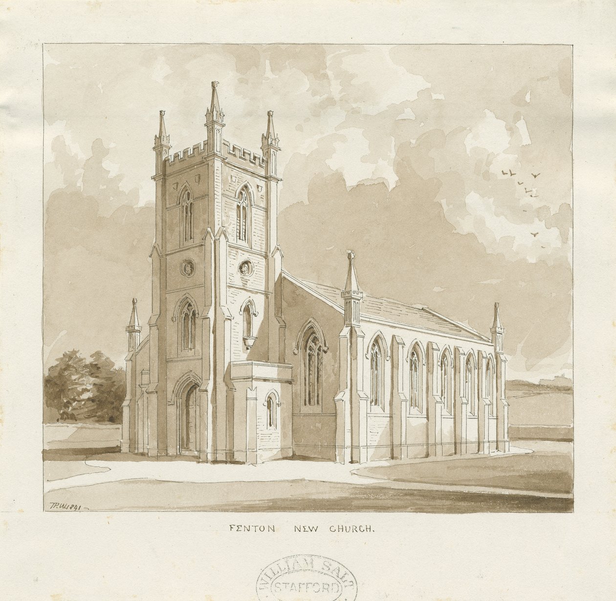 Nouvelle église de Fenton - Thomas Peploe Wood