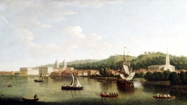 Vue de Greenwich - Thomas Priest