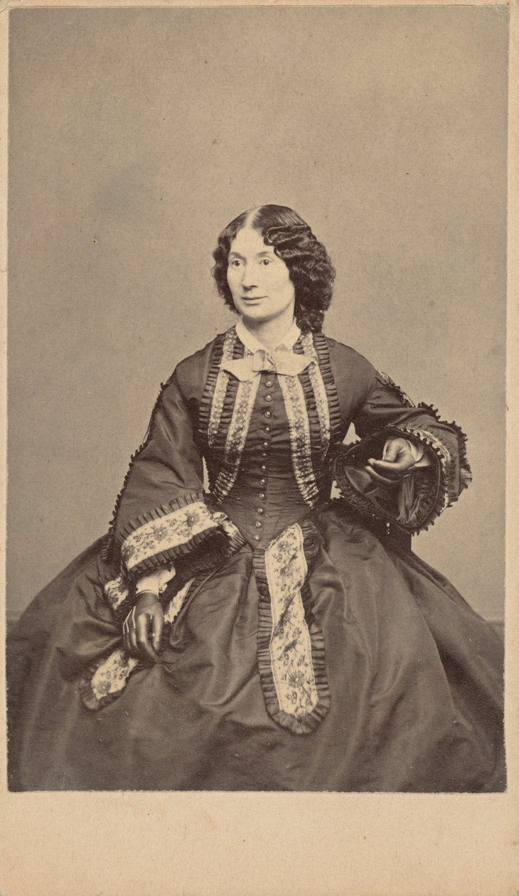Laura Keene, c. 1863 (photo) - Thomas Rice Burnham