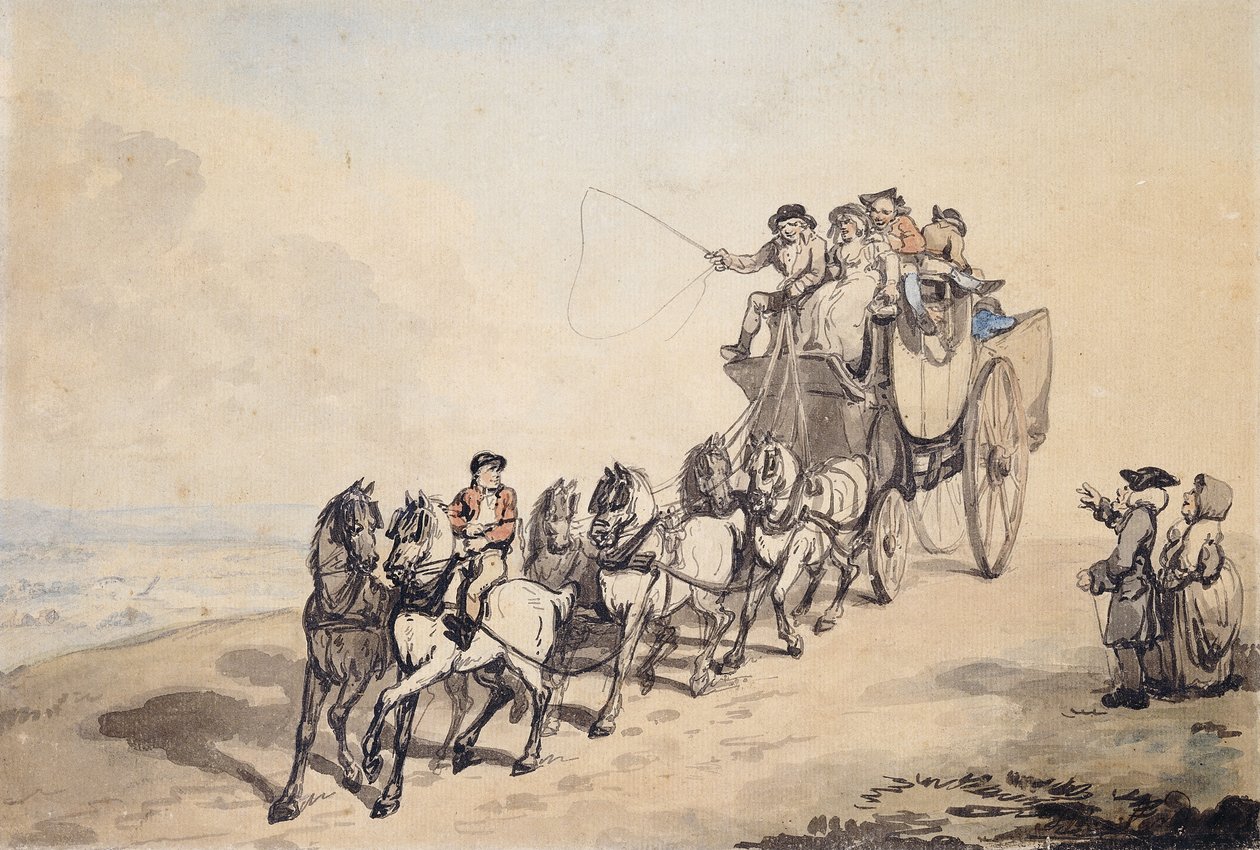 Scène de coaching - Thomas Rowlandson