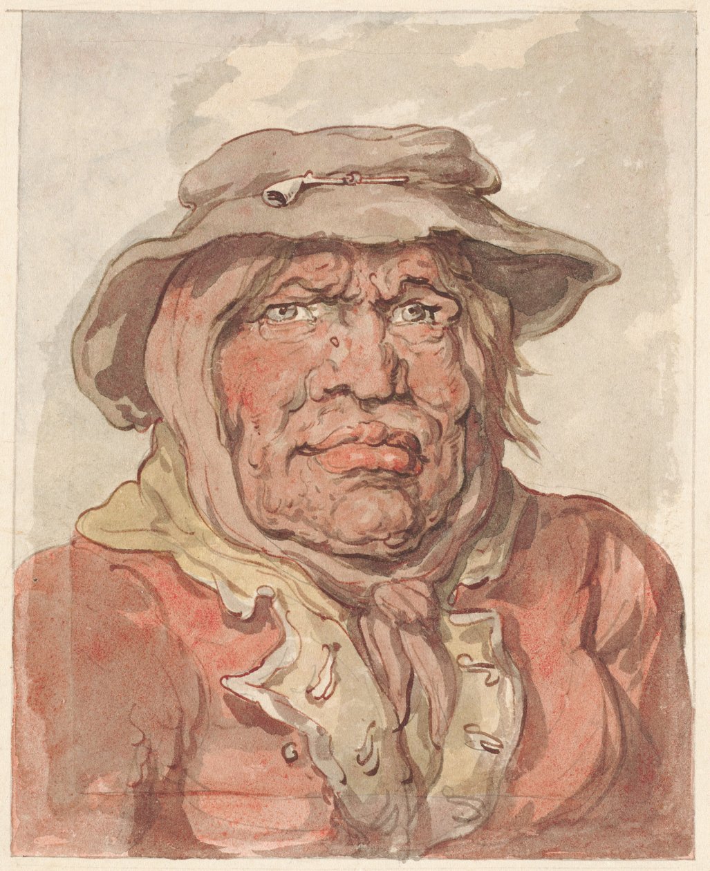Veuve de soldat - Thomas Rowlandson