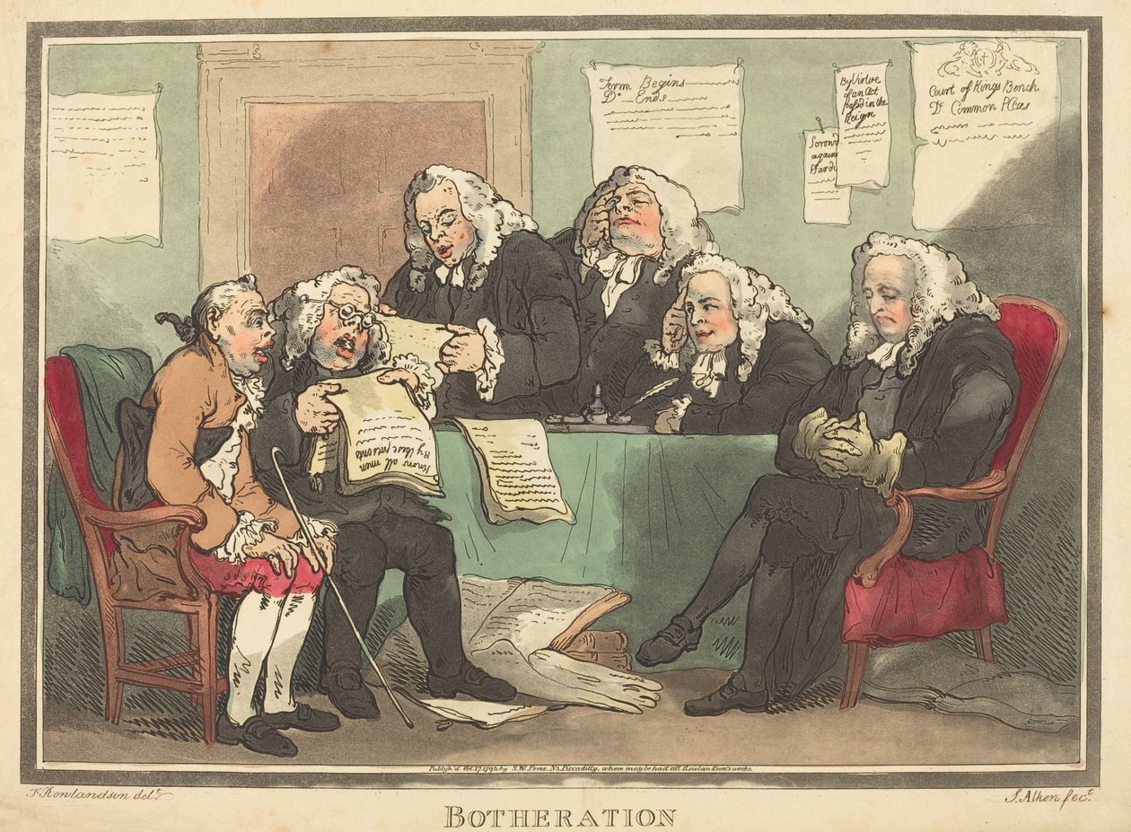 Botheration - Thomas Rowlandson