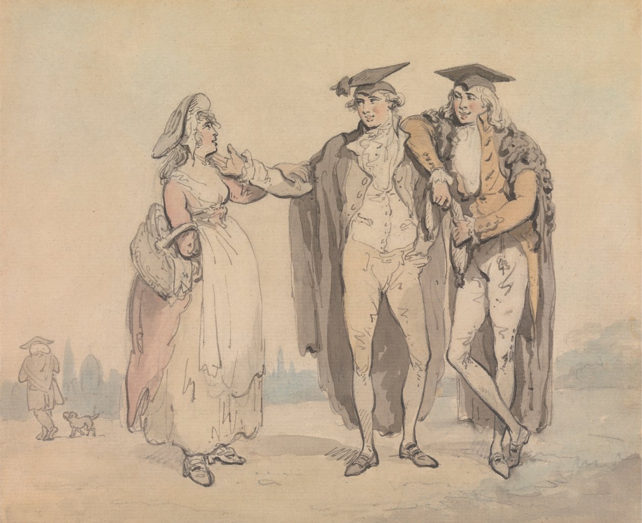 Cerfs de la première tête - Thomas Rowlandson