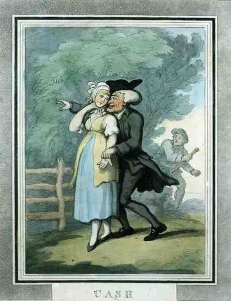 Cash - Thomas Rowlandson