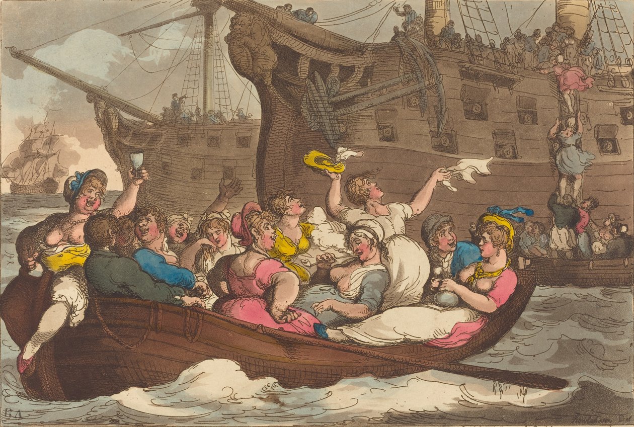 Bétail Non Assurable, publié en 1809 - Thomas Rowlandson