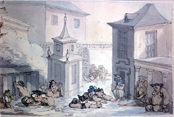 Le Voyage de Matthew Bramble à Bath - Thomas Rowlandson