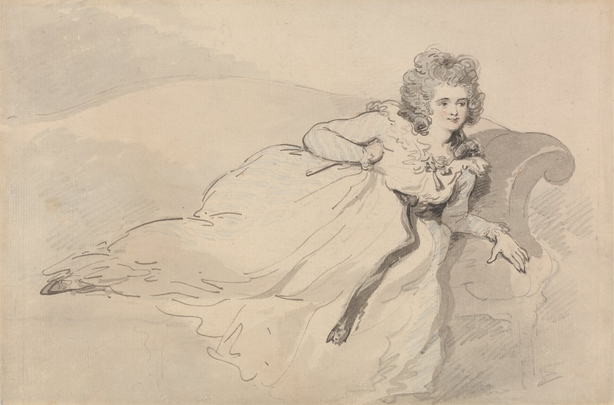 Mme Abington - Thomas Rowlandson