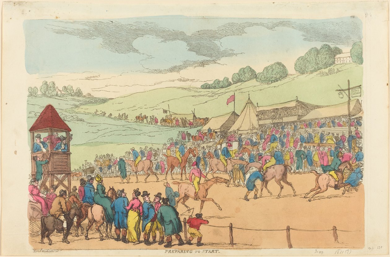 Préparation au départ - Thomas Rowlandson