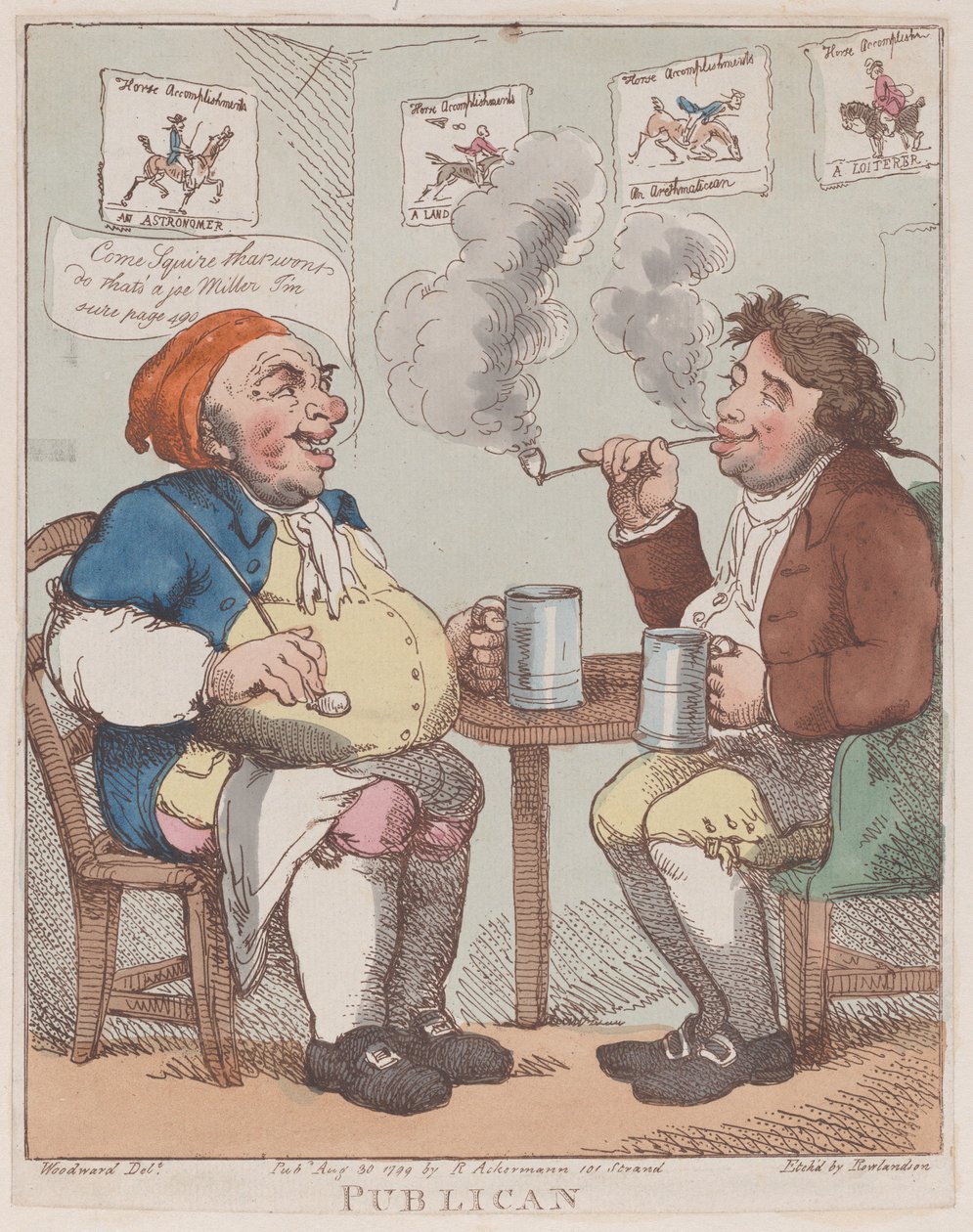 Publicain - Thomas Rowlandson