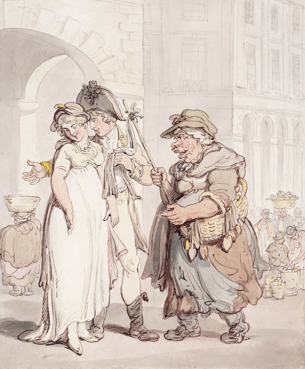 La tentation - Thomas Rowlandson