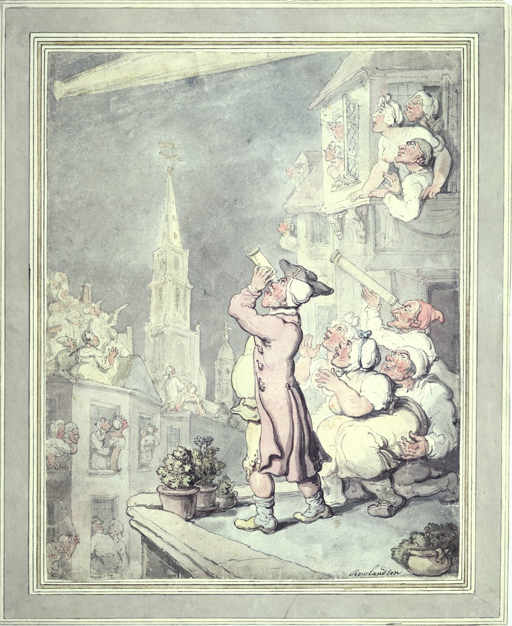 La Comète, 1811 - Thomas Rowlandson