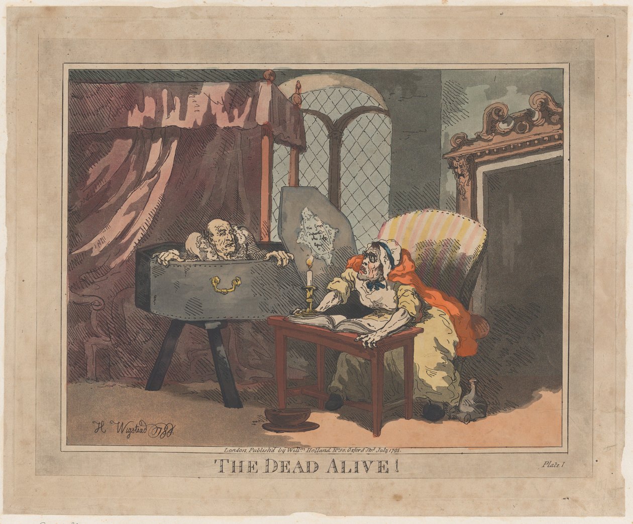 Le Mort Vivant!, juillet 1795 - Thomas Rowlandson