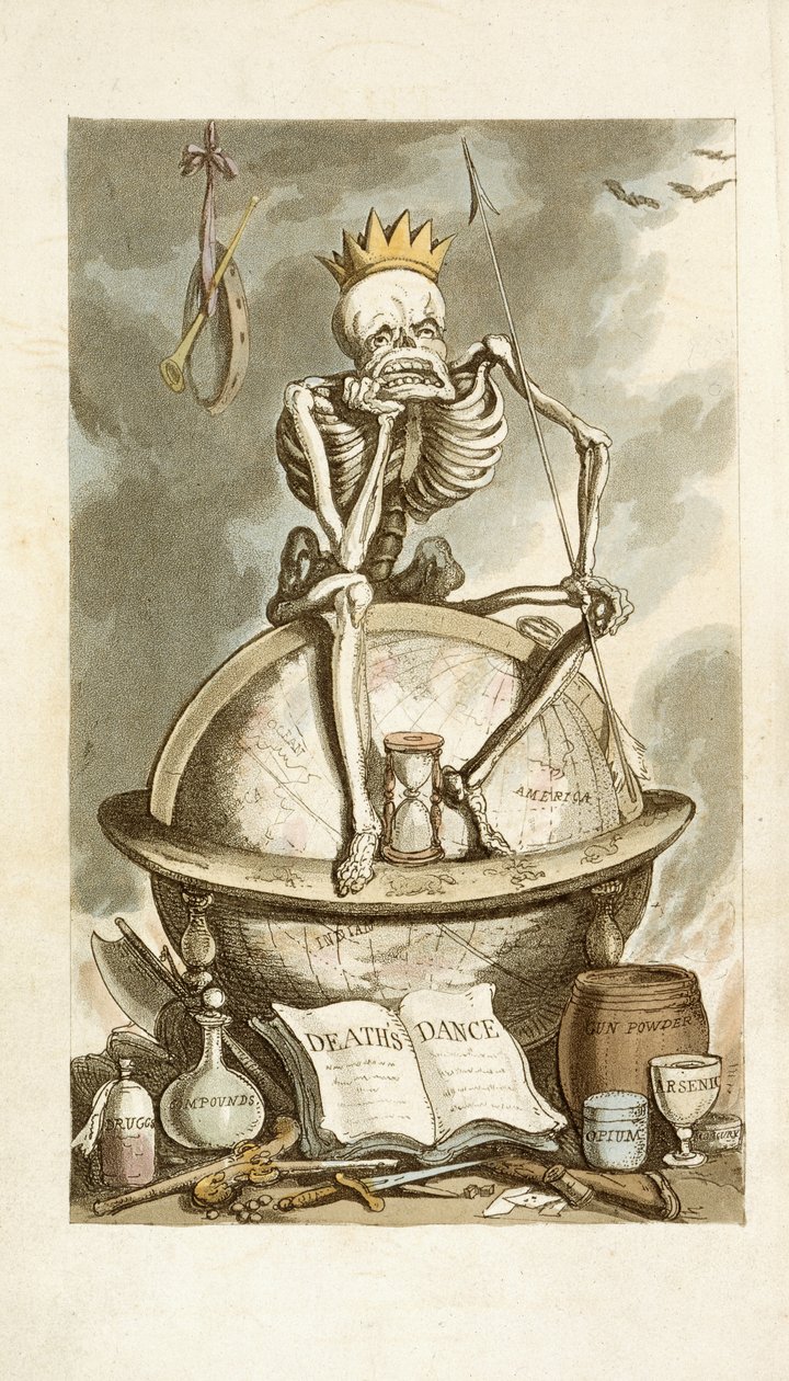 La danse macabre anglaise - Thomas Rowlandson