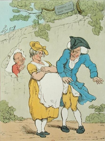 La femme enceinte - Thomas Rowlandson