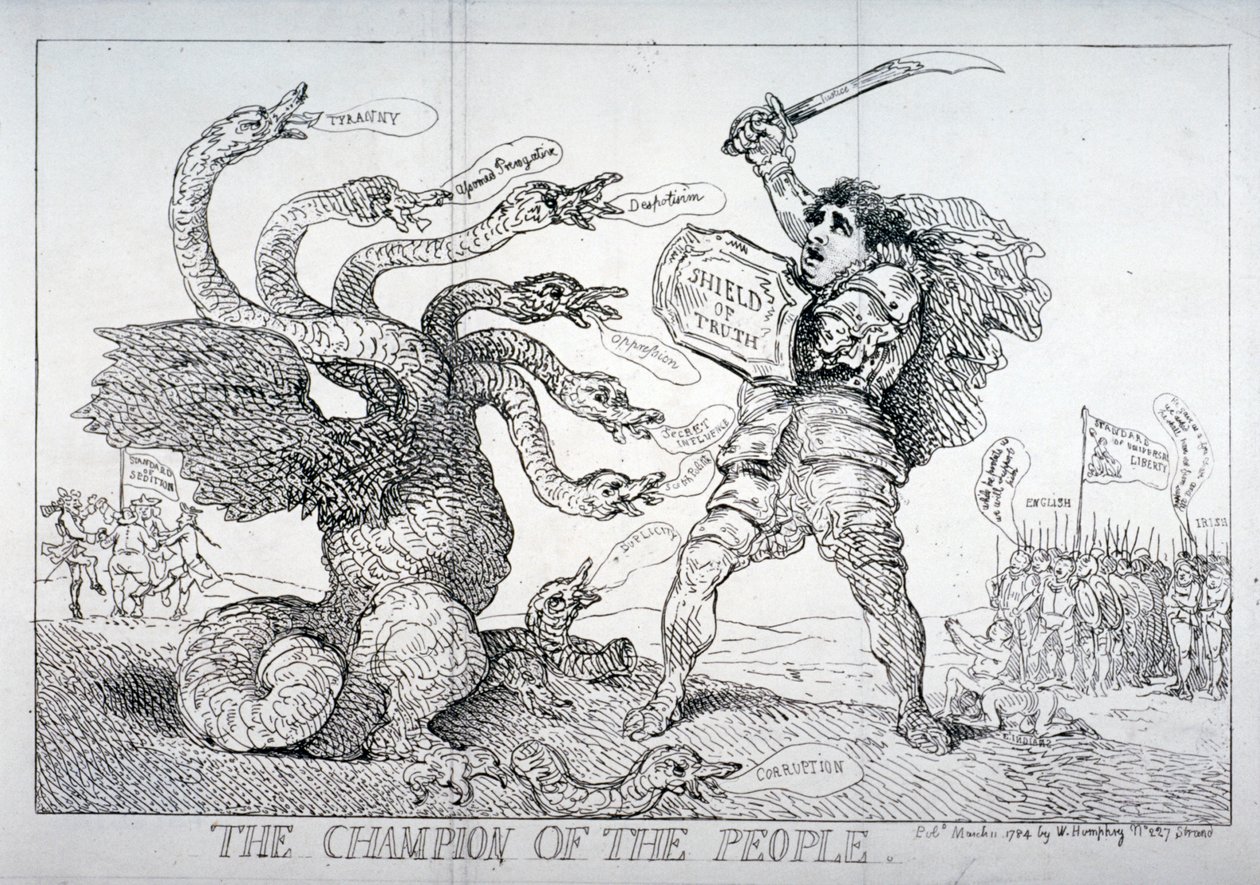 Le champion du peuple - Thomas Rowlandson
