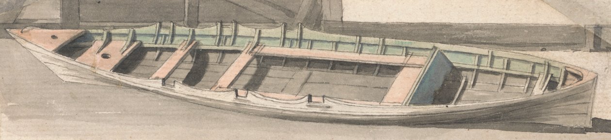 Un bateau à rames - Thomas Sandby