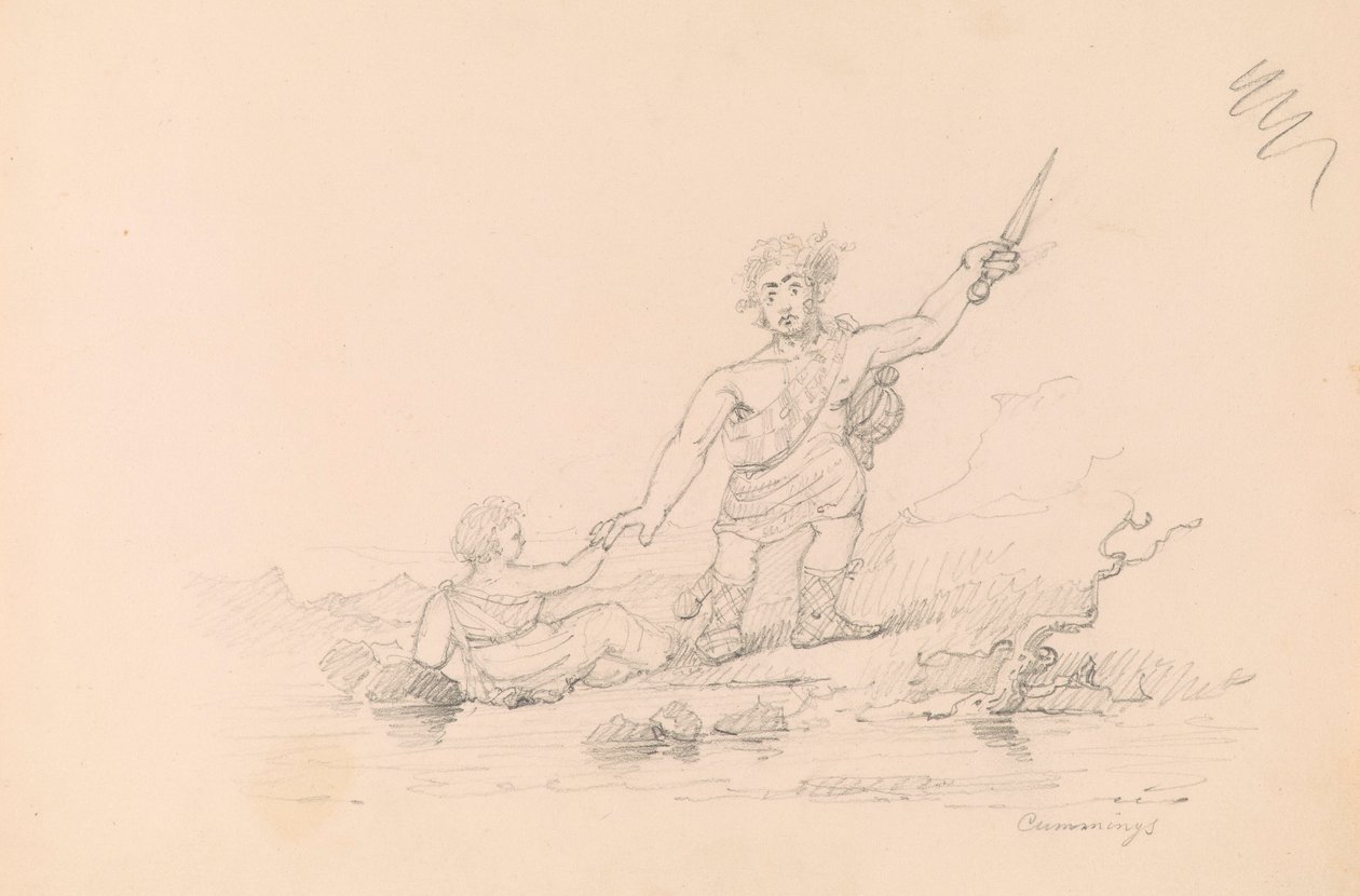 Soldat sauvant un enfant - Thomas Seir Cummings