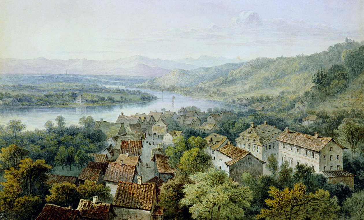 Vue de Karlsruhe - Thomas Sidney Cooper