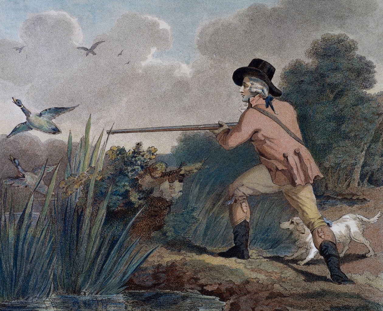 Chasse au canard - Thomas Simpson