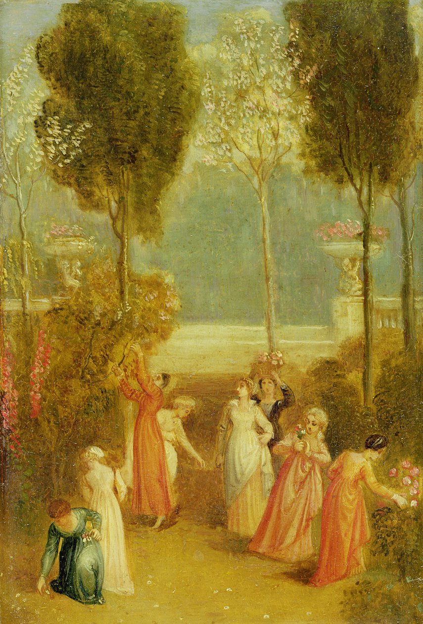 Le jardin, c.1820 - Thomas Stothard