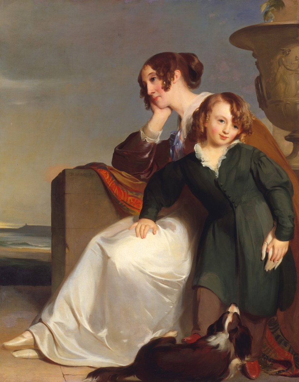 Mère et fils - Thomas Sully