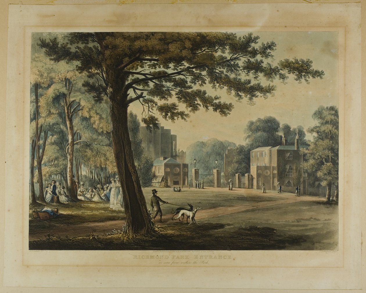 Entrée du parc de Richmond - Thomas Sutherland