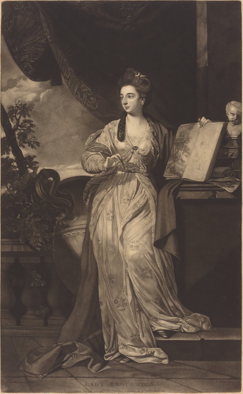 Lady Broughton - Thomas Watson after Sir Joshua Reynolds