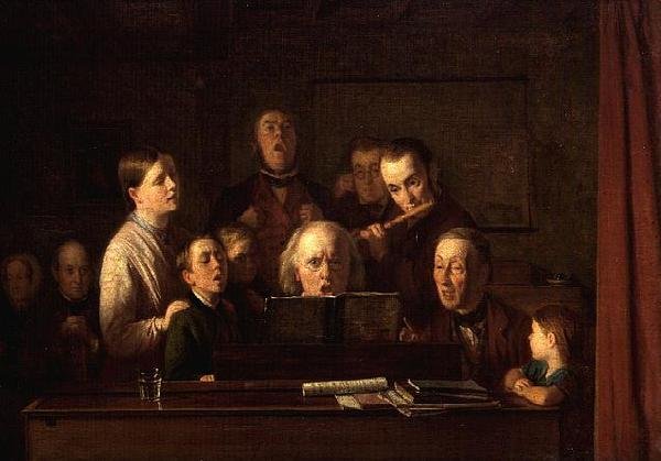 Répétition pour un concert de village - Thomas Webster