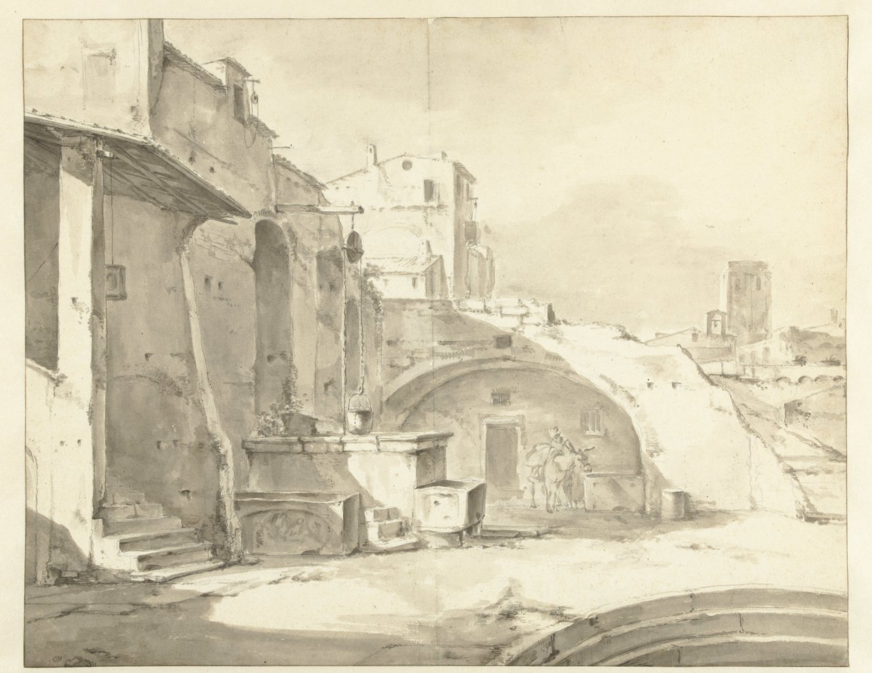 Ruine italienne - Thomas Wijck