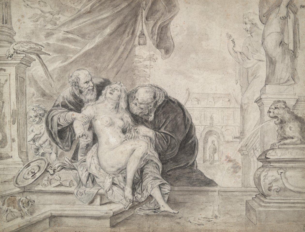 Suzanne et les vieillards - Thomas Willeboirts