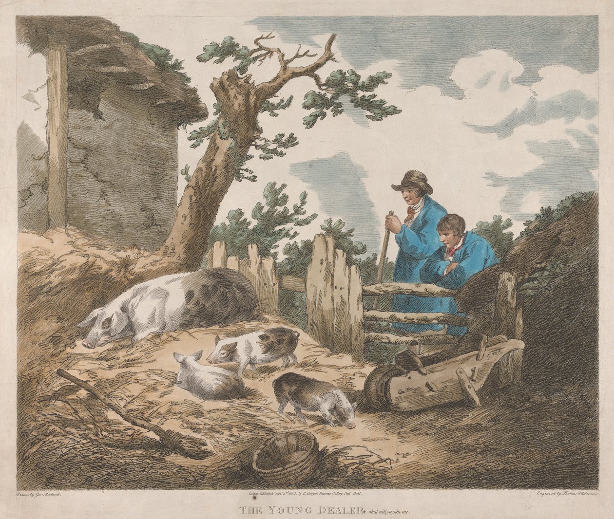 Le jeune marchand - Thomas Williamson