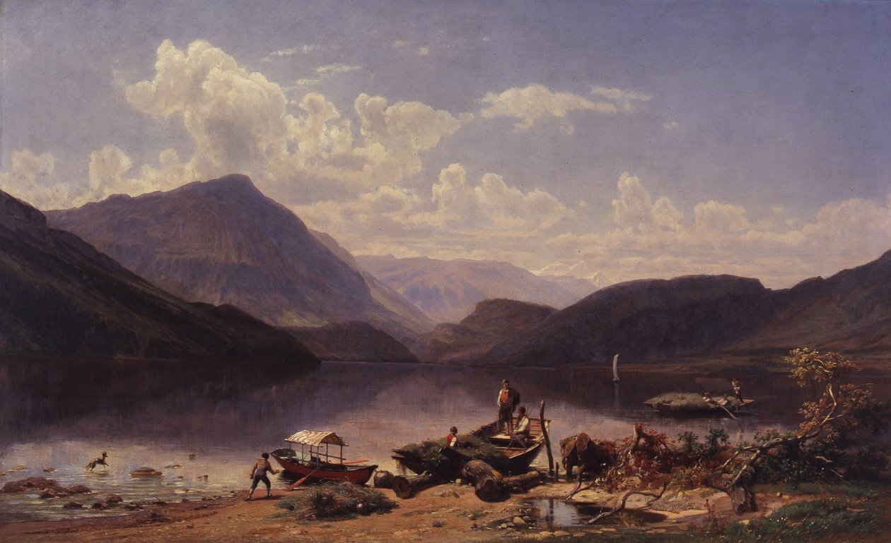 Paysage près de Rome - Thomas Worthington Whittredge