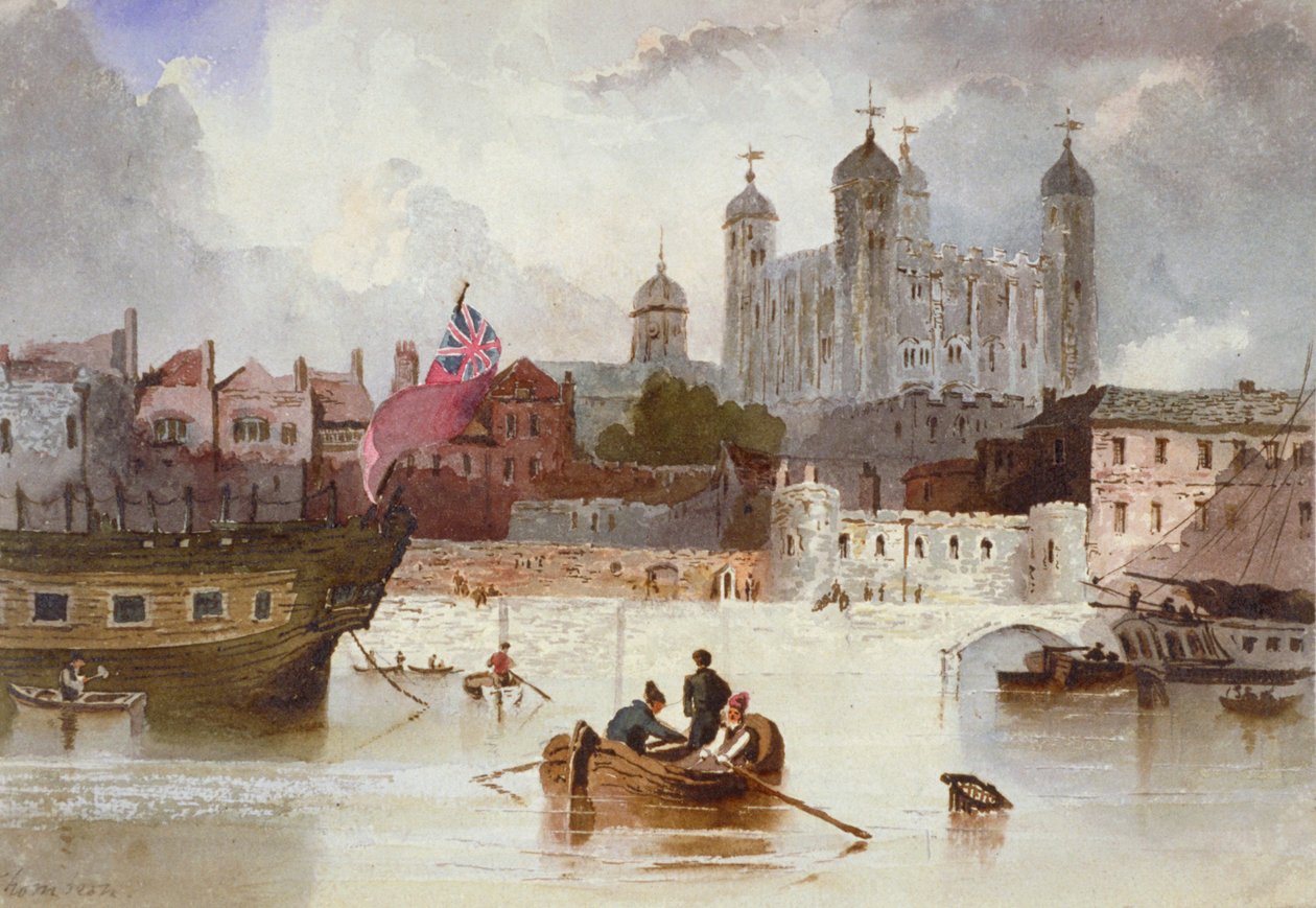 Tour de Londres, vers 1800 - Thompson
