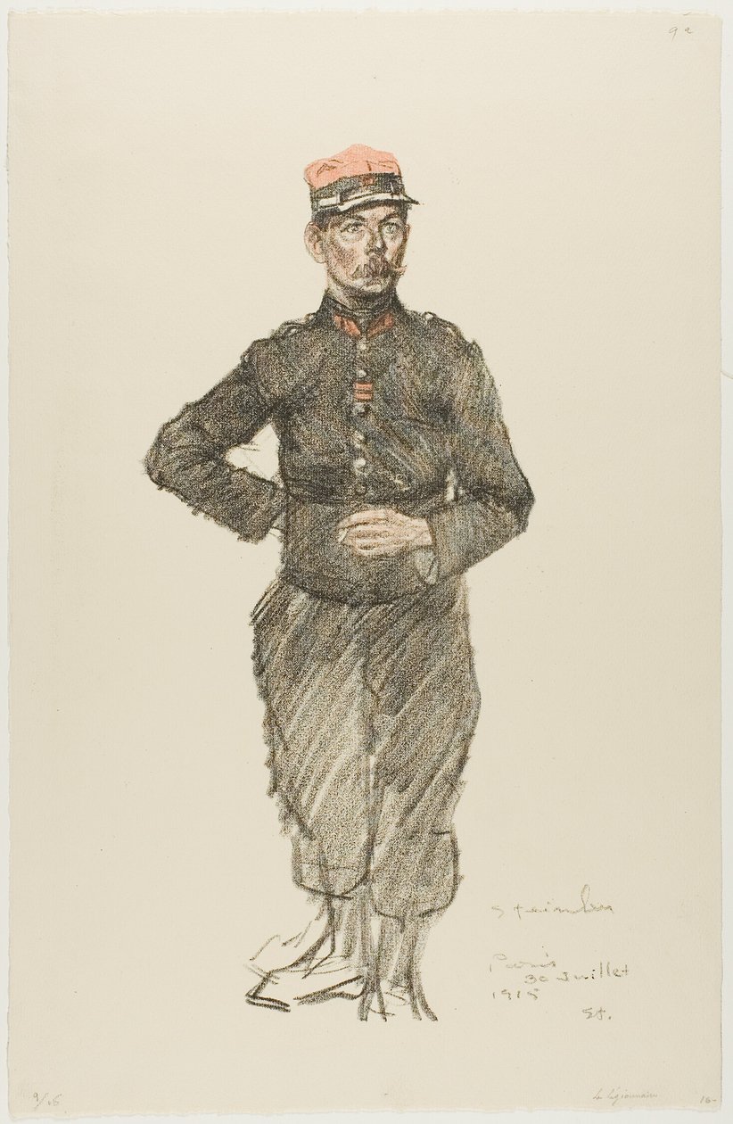 Legionnaire - Théophile Alexandre Pierre Steinlen