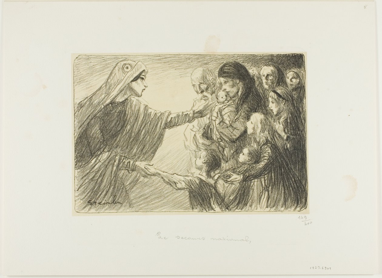 Assistance nationale - Théophile Alexandre Pierre Steinlen