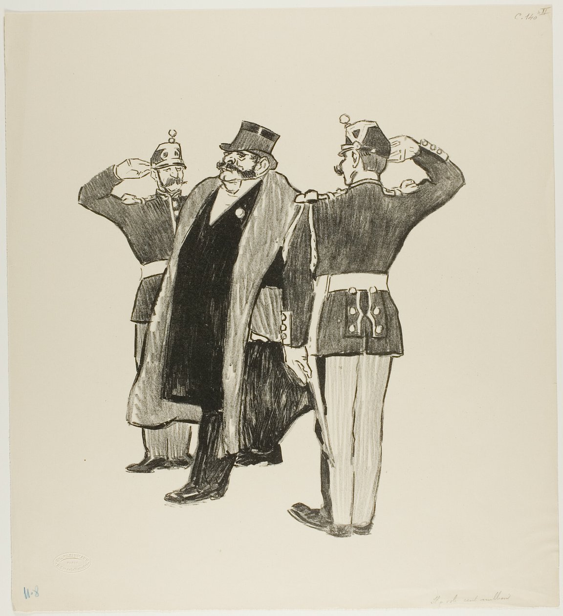 Cent millions - Théophile Alexandre Pierre Steinlen