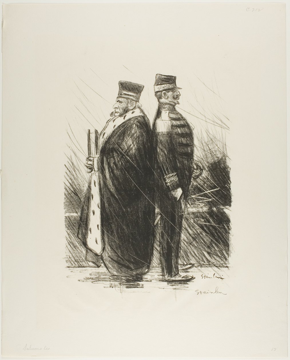 Saluez-les ! - Théophile Alexandre Pierre Steinlen