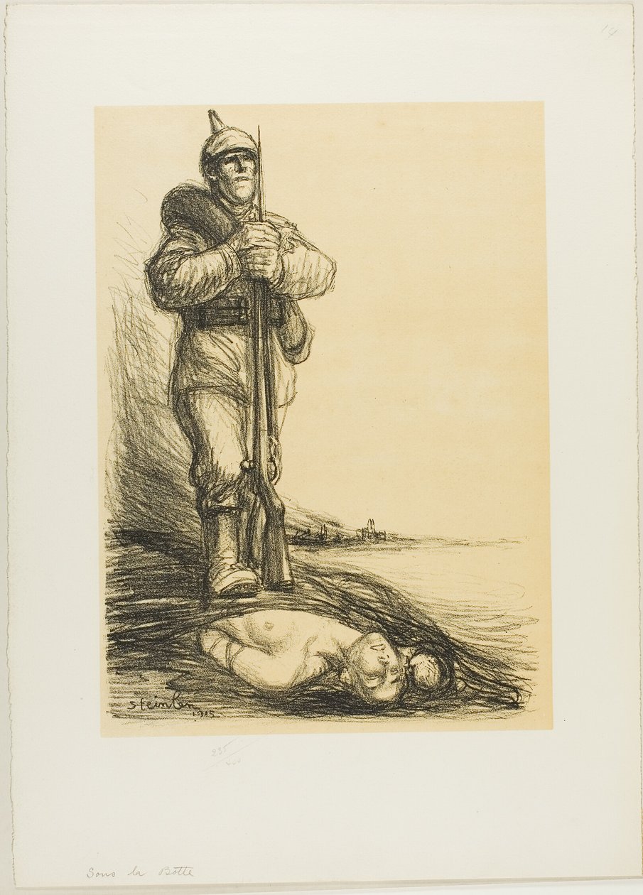 Sous la botte - Théophile Alexandre Pierre Steinlen