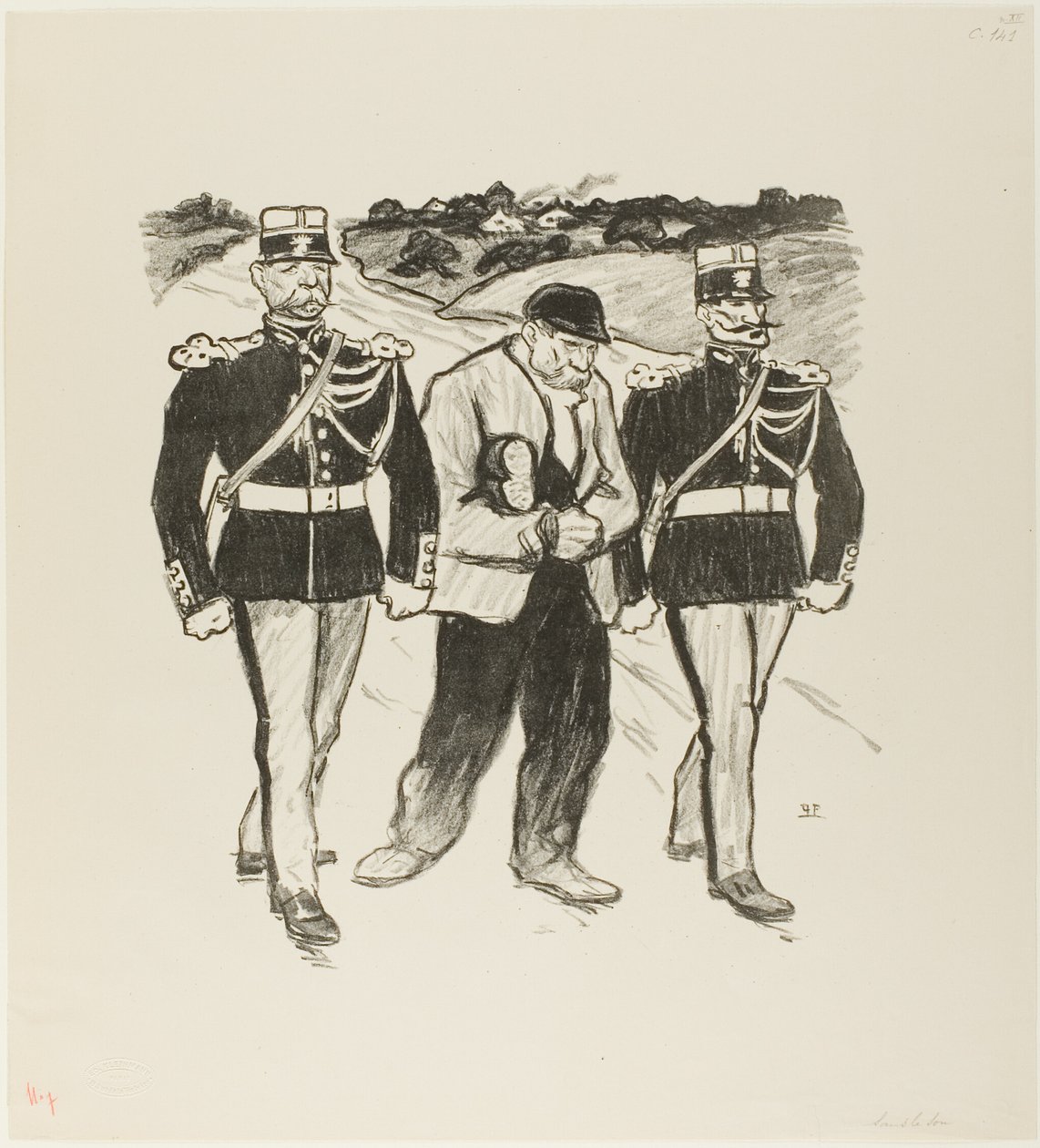 Sans un sou - Théophile Alexandre Pierre Steinlen