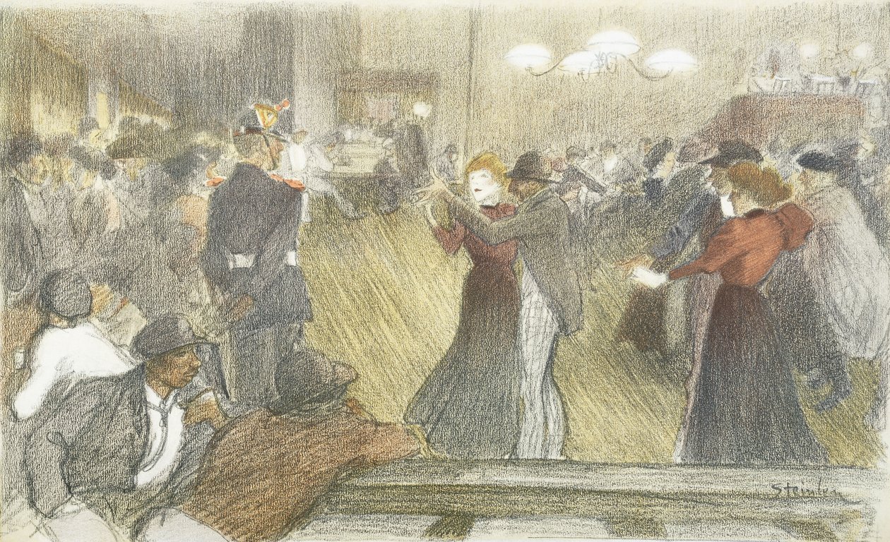 Danse locale, 1897-1899 - Théophile Alexandre Steinlen