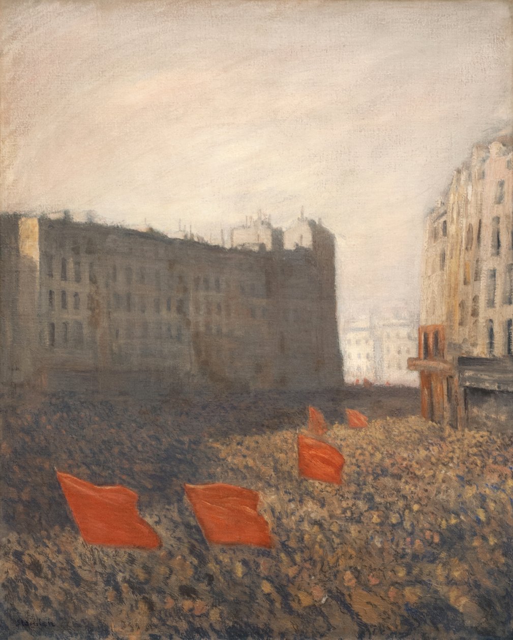 Manifestation populaire - Théophile Alexandre Steinlen