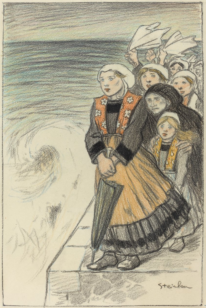 Femmes de marins - Théophile Alexandre Steinlen