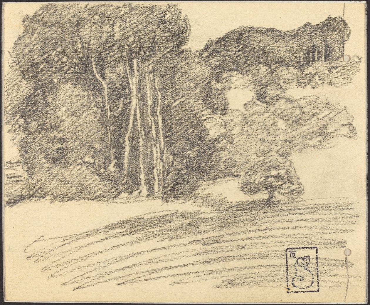 La Forêt à Courdemanche - Théophile Alexandre Steinlen