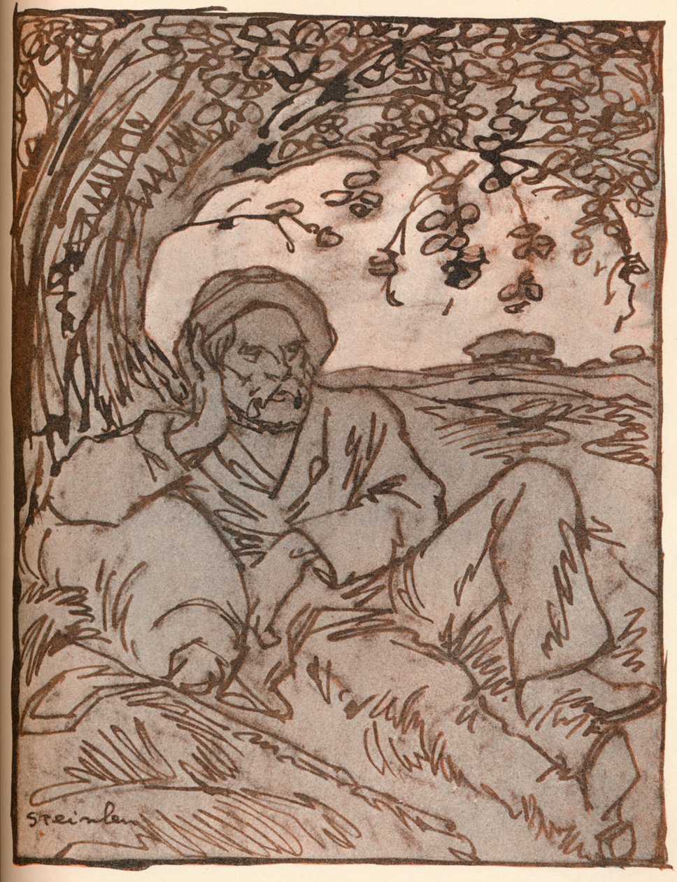 Le Vagabond, vers 1879-1914, 1914 - Théophile Alexandre Steinlen