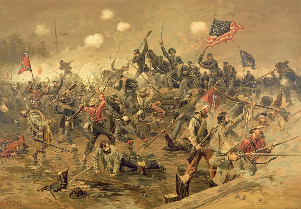 Bataille de Spottsylvania - Thure de (after) Thulstrup