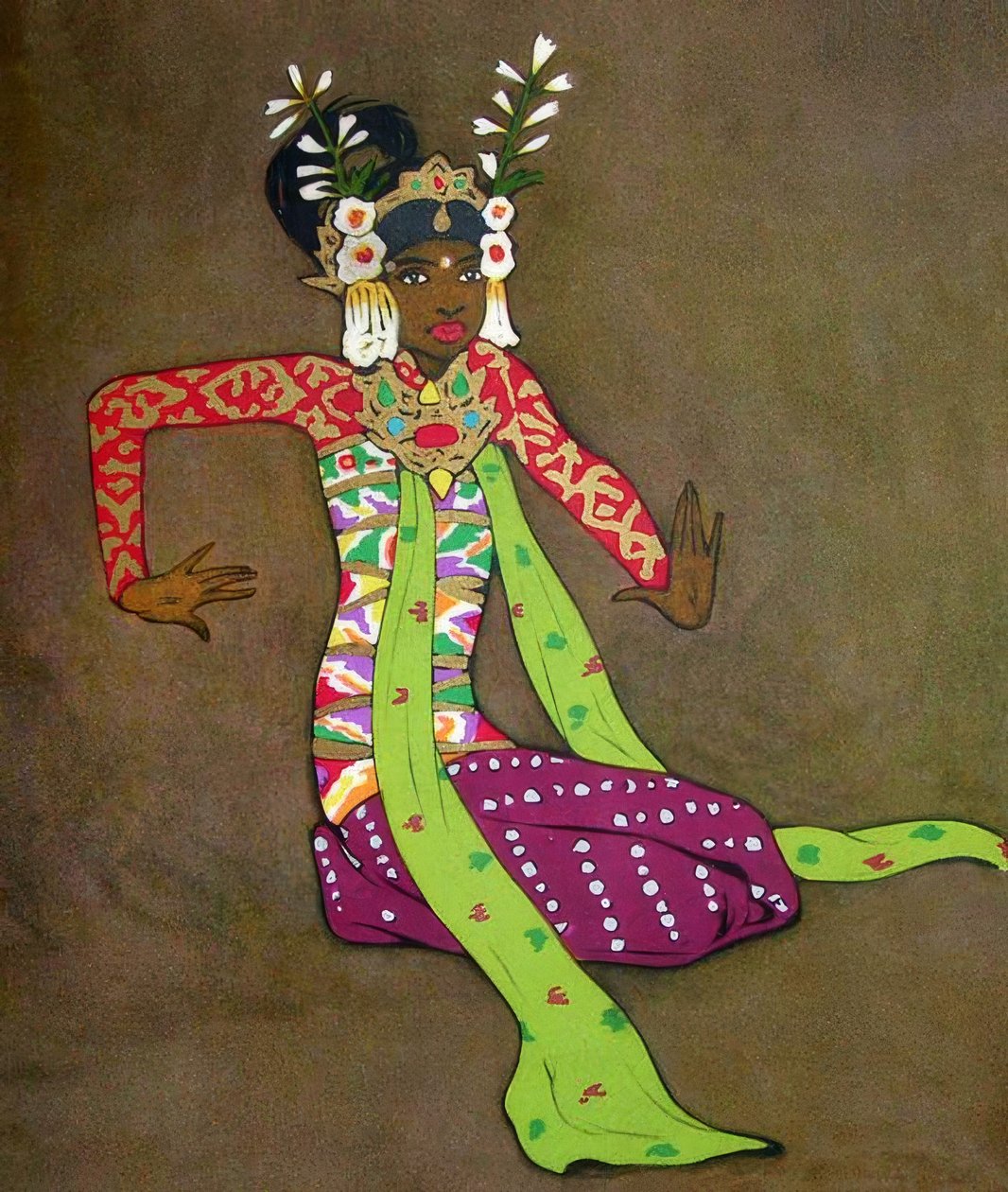 Danseuse balinaise classique - Thyra Kleen