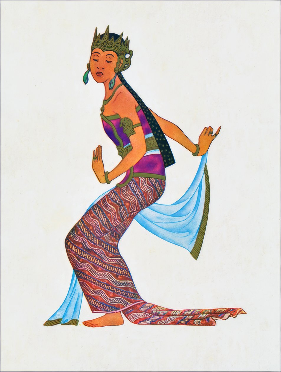 Danseuse javanaise classique - Thyra Kleen