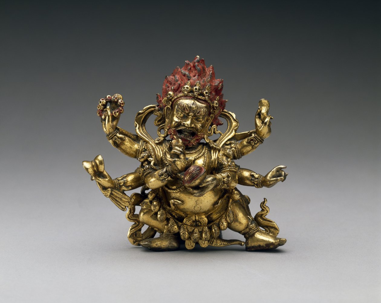 Mahakala Heruka - Tibetan School